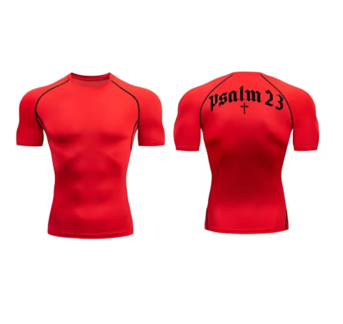 Psalm:23 Compression Short Sleeved